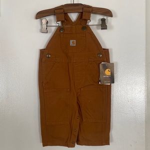 KIDS' CANVAS BIB SHORTALL